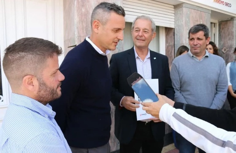 La última vez de Ceisas. El 1° de abril el periodista vino por la campaña para ser el Convencional Constituyente oficialista.