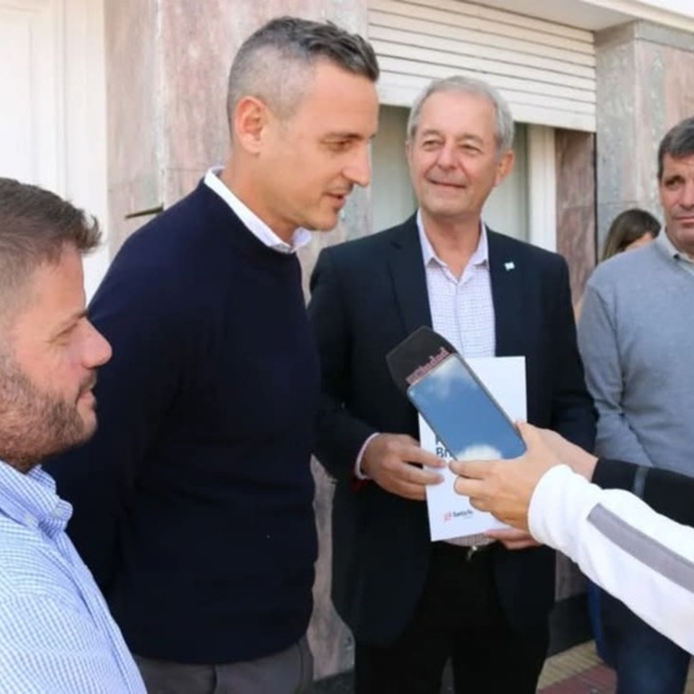 La última vez de Ceisas. El 1° de abril el periodista vino por la campaña para ser el Convencional Constituyente oficialista.