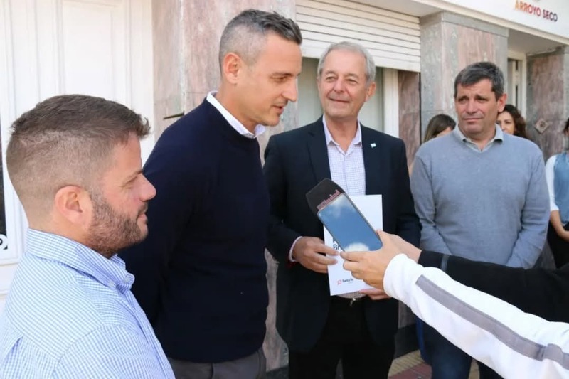 La &uacute;ltima vez de Ceisas. El 1&deg; de abril el periodista vino por la campa&ntilde;a para ser el Convencional Constituyente oficialista.