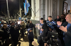 Imagen de El Campeón Mundial en casa: Mirco Cuello volvió a Arroyo Seco y fue recibido como Ciudadano Ilustre y una Caravana de personas