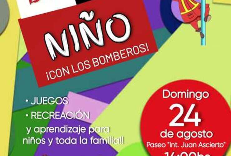 Imagen de Bomberos Voluntarios de Arroyo Seco celebrarán el Día del Niño con una jornada especial