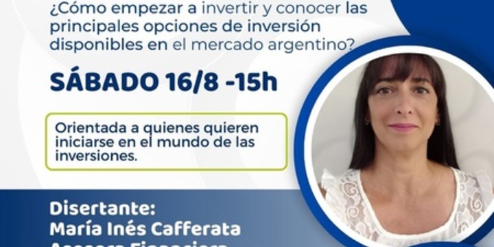 Imagen de Charla gratuita sobre educación financiera en Alvear