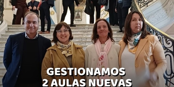 Imagen de Alvear se suma al Programa 1000 Aulas con la construcción de dos nuevos espacios educativos