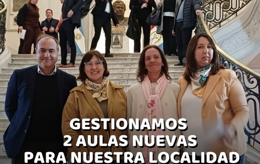 Imagen de Alvear se suma al Programa 1000 Aulas con la construcción de dos nuevos espacios educativos