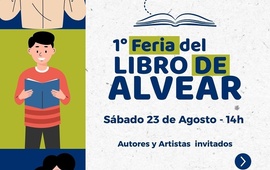 Imagen de Alvear celebrar&aacute; su primera Feria del Libro con autores, m&uacute;sica y stands literarios
