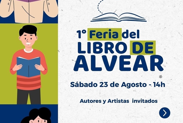 Imagen de Alvear celebrar&aacute; su primera Feria del Libro con autores, m&uacute;sica y stands literarios