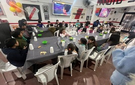 Imagen de La Filial River Plate Arroyo Seco y la Fundación Tu Eres Digno, realizaron jornada por el Día del Niño