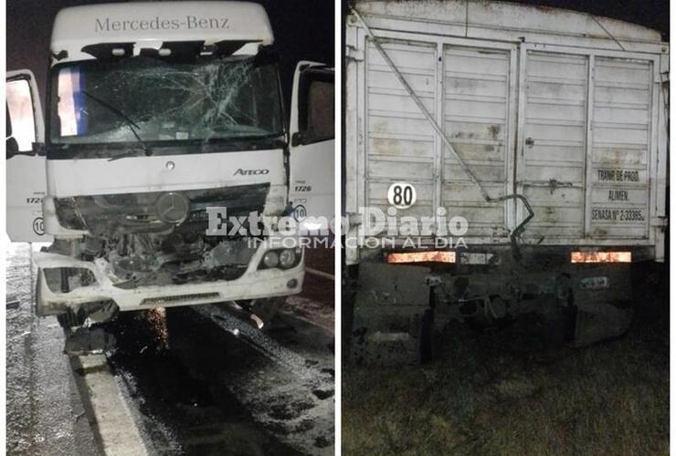 Imagen de Accidente vial en la autopista a la altura de Arroyo Seco