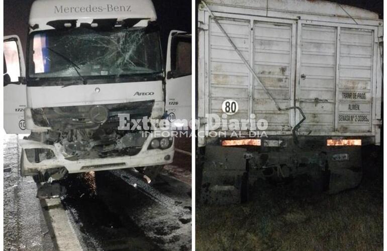 Imagen de Accidente vial en la autopista a la altura de Arroyo Seco