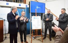 La ceremonia se realizó este lunes por la tarde