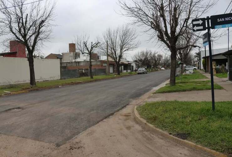 Imagen de El pavimento llegó al barrio Asunción