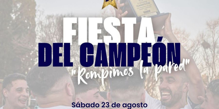 Imagen de Fútbol: El 23/08 será la Fiesta de los Campeones de Central Argentino
