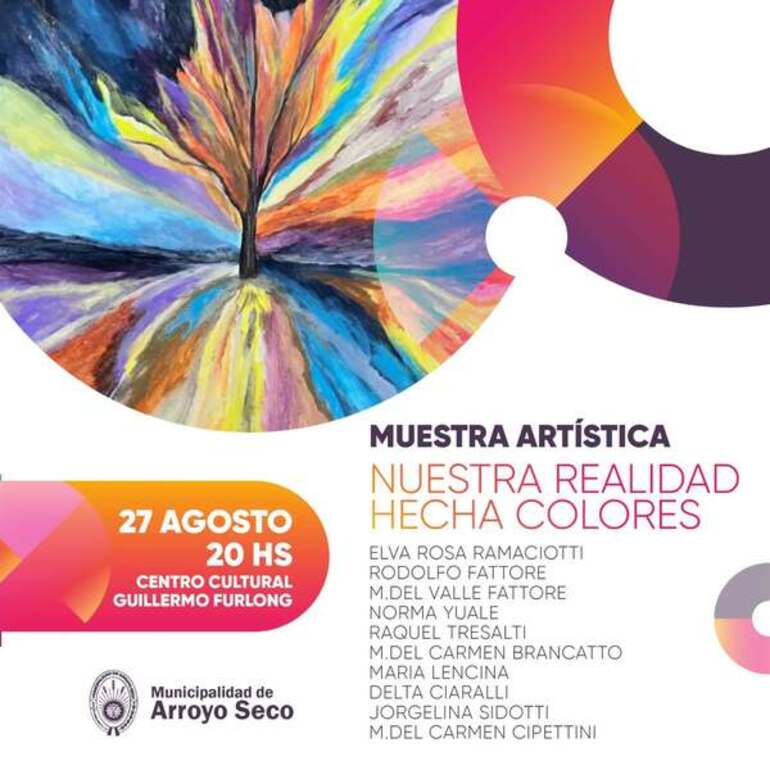 Imagen de Sexta muestra artística del ciclo 2025 en el Centro Cultural Guillermo Furlong