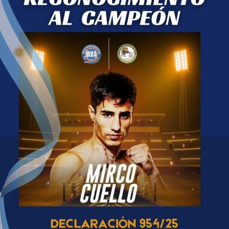 Imagen de Mirco Cuello será declarado 'Ciudadano Destacado' por el Concejo Municipal