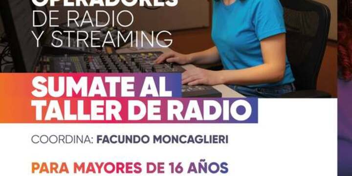 Imagen de Abierta la inscripción al Taller de Radio