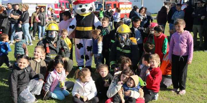 La celebración se llevó adelante con un gran despliegue en el paseo "Juan Ascierto".