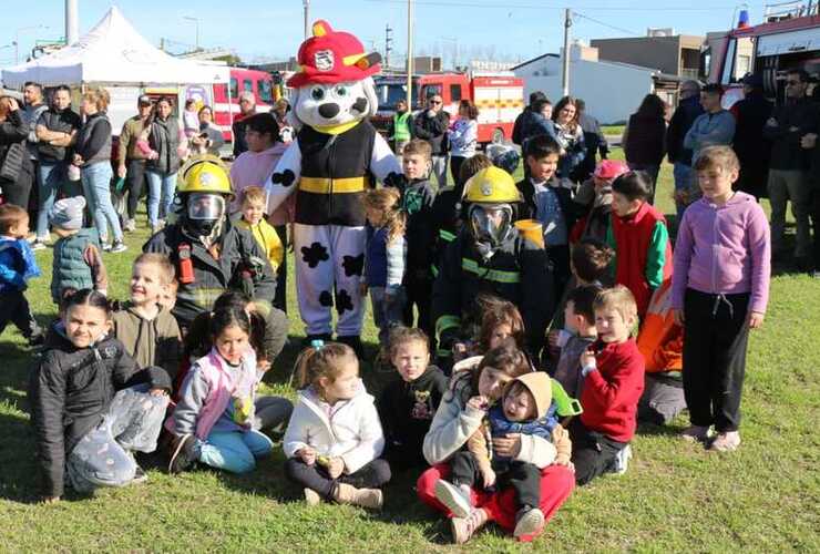 La celebración se llevó adelante con un gran despliegue en el paseo "Juan Ascierto".