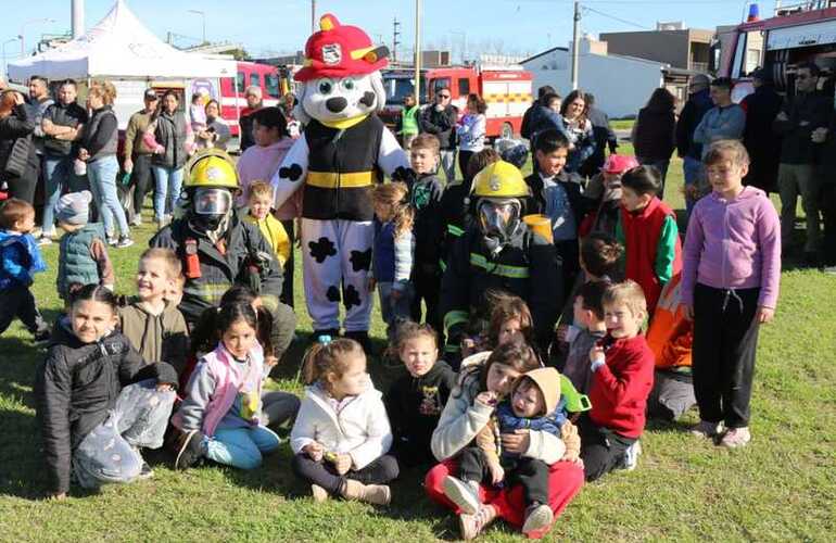 La celebración se llevó adelante con un gran despliegue en el paseo "Juan Ascierto".
