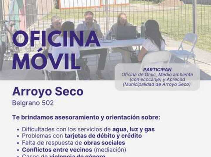 Imagen de Oficina Móvil de la Defensoría del Pueblo en Arroyo Seco