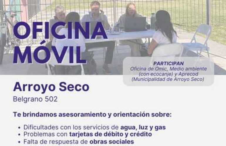 Imagen de Oficina M&oacute;vil de la Defensor&iacute;a del Pueblo en Arroyo Seco