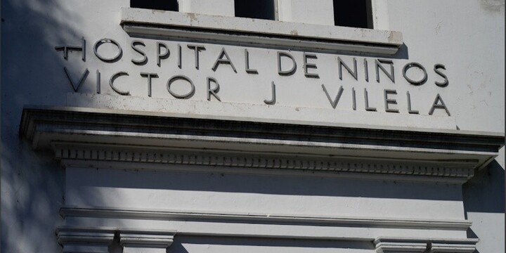 La niña ingresó el sábado el Vilela y murió. (Alan Monzón)
