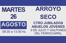 La atención será por orden de llegada.