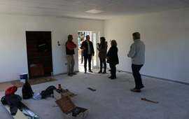 Imagen de Programa "1.000 Aulas": Etapa final de la obra en el nuevo salón del Jardín "Lucecitas del Paraná"