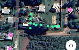 El lugar donde se realizó la construcción ilegal