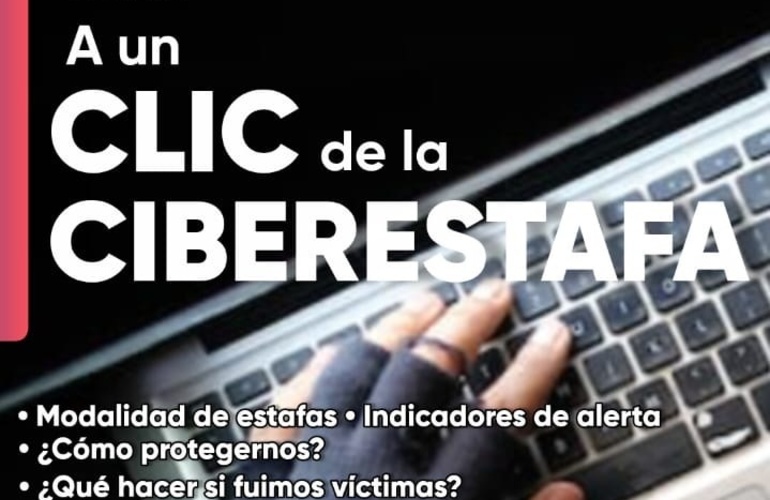 Imagen de Charla sobre ciberestafas en Arroyo Seco