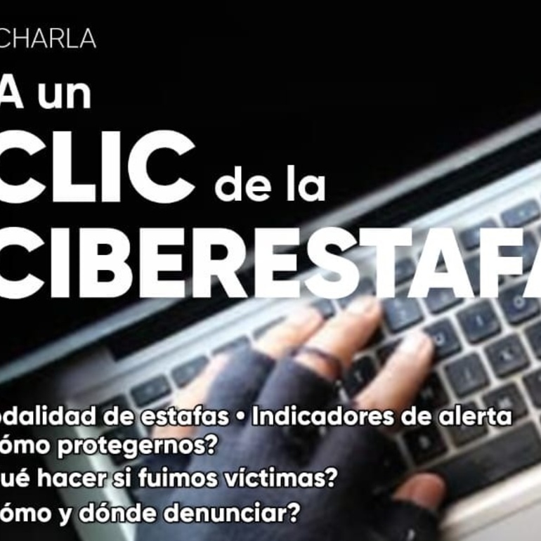 Imagen de Charla sobre ciberestafas en Arroyo Seco