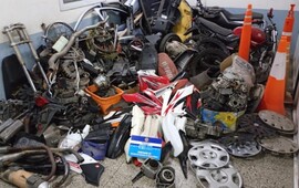 Imagen de Allanaron un desarmadero en Villa Gobernador G&aacute;lvez y encontraron partes de un auto robado meses atr&aacute;s
