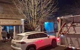 Imagen de Principio de incendio en verduler&iacute;a c&eacute;ntrica