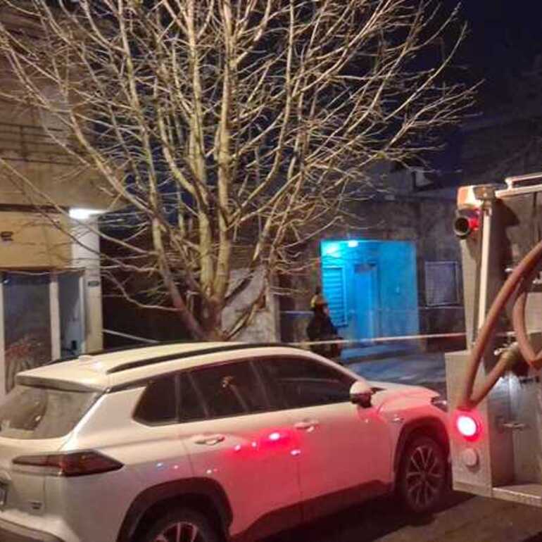 Imagen de Principio de incendio en verdulería céntrica