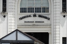 La víctima fue asistida por una trabajadora de la terminal.