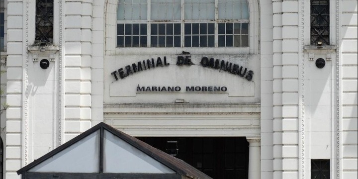 La víctima fue asistida por una trabajadora de la terminal.