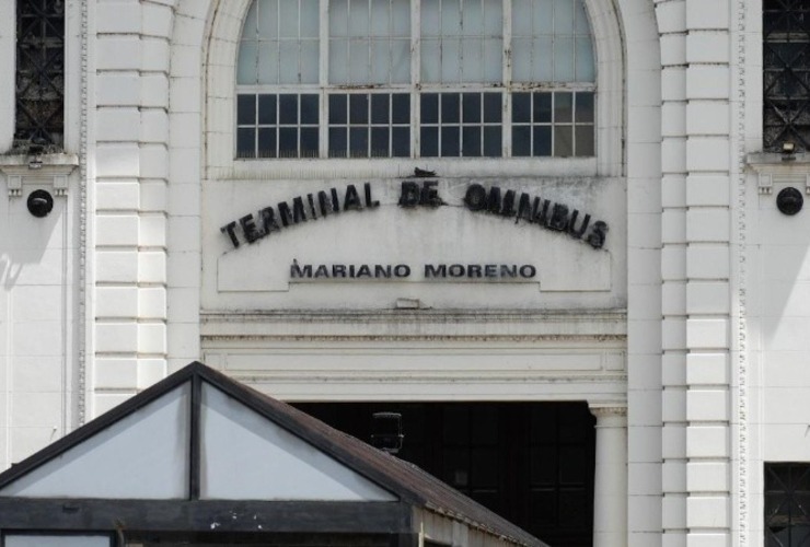 La víctima fue asistida por una trabajadora de la terminal.