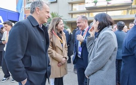 Imagen de Autoridades de Alvear presentes en la 2ª edición del Santa Fe Business Forum