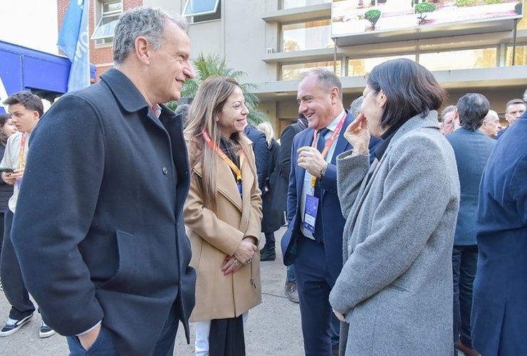 Imagen de Autoridades de Alvear presentes en la 2ª edición del Santa Fe Business Forum