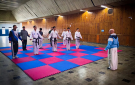 Imagen de Dos taekwondistas de Athletic, entrenaron con el equipo provincial para el Campeonato en Jujuy