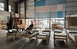 Imagen de Debido al temporal, personas de barrios locales fueron trasladadas a Tiburones