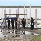 La zona del amarre donde llegó la patrulla de Prefectura con el cuerpo. (Alan Monzón/Rosario3)