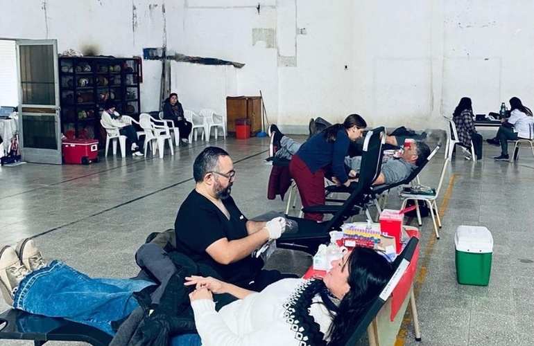 Imagen de Jornada de donación de sangre en la Escuela Comercial