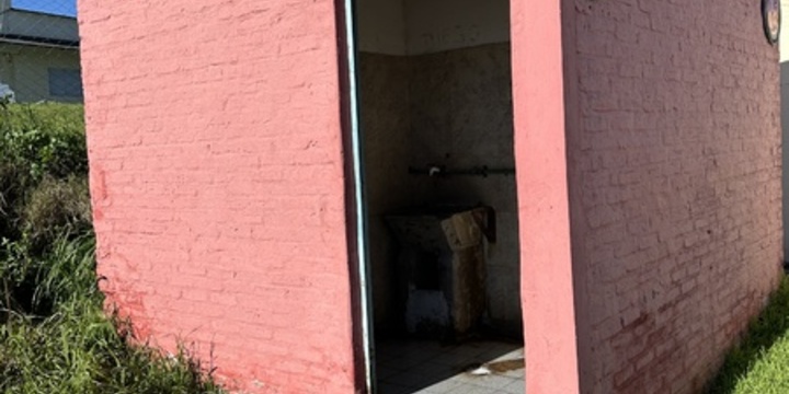 Imagen de Limpiaron los baños del puerto local