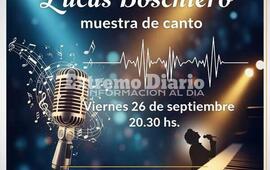 Imagen de Se viene una noche de Pasi&oacute;n y Talento: La Academia Lucas Boschiero presenta su Muestra de Canto