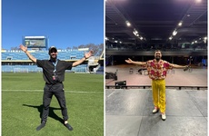 Imagen de Maximiliano Ballinari participó con su arte en la Supercopa Argentina y en el nuevo videoclip de Los Palmeras