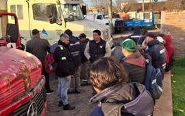 Esta mañana los municipales habían decidido no salir a la calle.