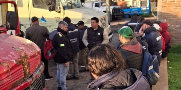Esta mañana los municipales habían decidido no salir a la calle.