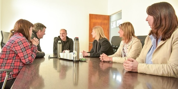 Imagen de La vicegobernadora Gisela Scaglia visitó Alvear y recorrió instituciones locales