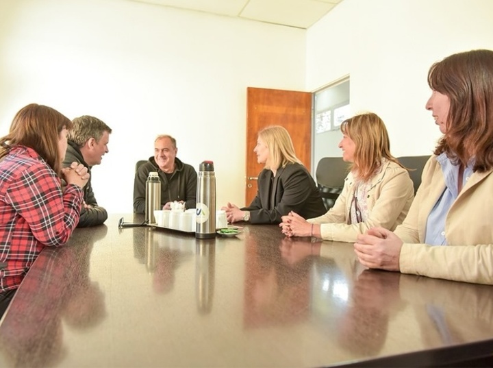 Imagen de La vicegobernadora Gisela Scaglia visitó Alvear y recorrió instituciones locales