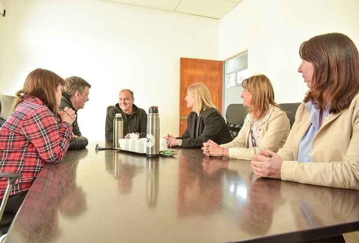 Imagen de La vicegobernadora Gisela Scaglia visitó Alvear y recorrió instituciones locales
